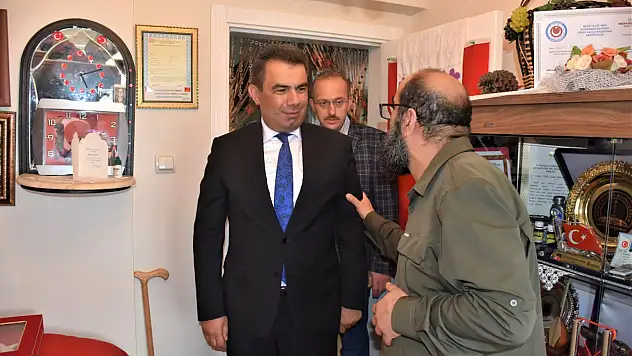 Hasan Gümüş'ten şehit ailesine ziyaret