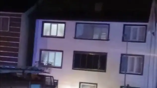Kastamonu'da Hastane Yakınında Korkutan Yangın