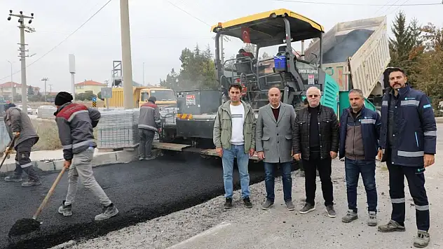 Hastane Yolunun Asfalt Kaplaması Yenileniyor