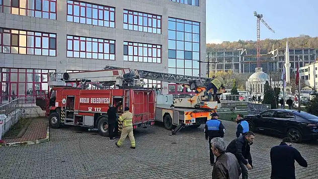 Hastanede Çıkan Yangın Kısa Sürede Söndürüldü
