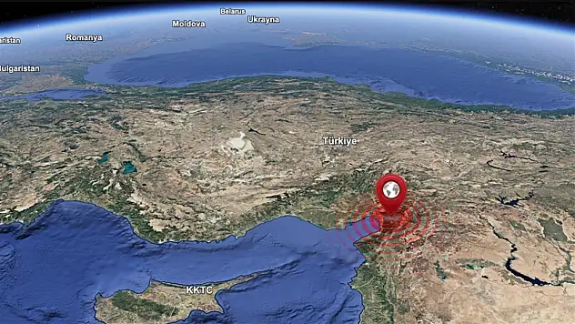 Hatay'da 4 Büyüklüğünde Deprem