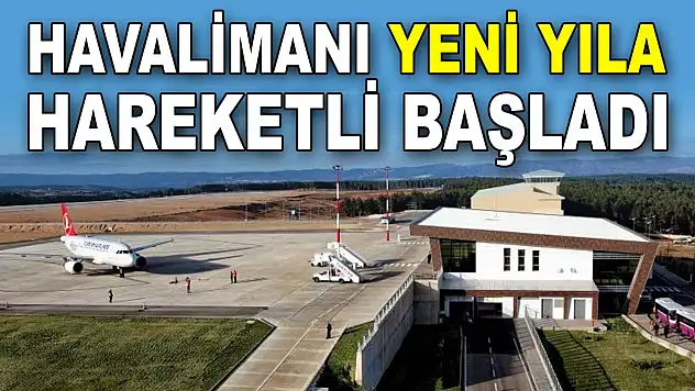 Havalimanı Yeni Yıla Hareketli Başladı
