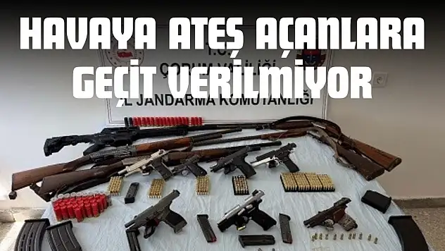 Havaya Ateş Açanlara Geçit Verilmiyor