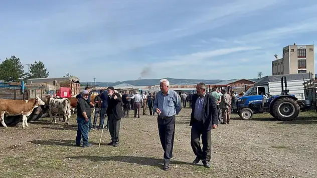 Hayvan Pazarında Bayram Öncesi Hareketlilik