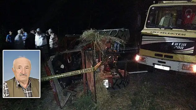 Hayvan yüklü kamyon ile traktör çarpıştı: 1 ölü, 2 yaralı