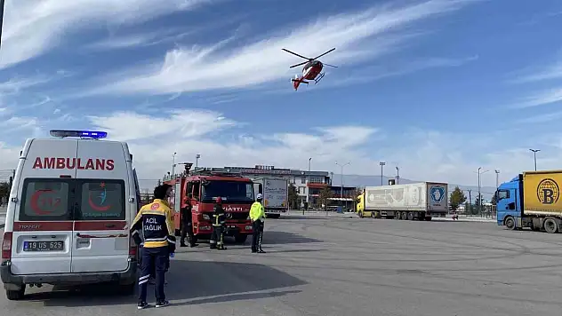 Helikopter Ambulans, Ağır Yaralanan Çocuk İçin Havalandı