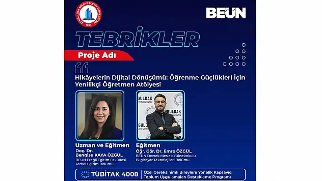 'Hikâyelerin Dijital Dönüşümü' Projesine TÜBİTAK'tan Destek