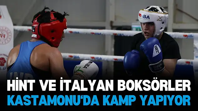 Hint ve İtalyanlar, Türk Kadın Boksörlerle Ortak Kamp Yapıyor