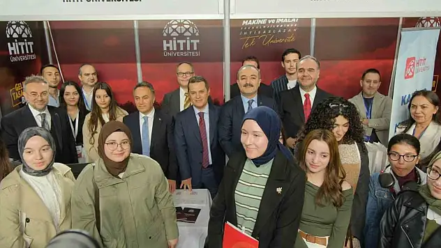 Hitit Üniversitesi Standına OKAF'ta Yoğun İlgi