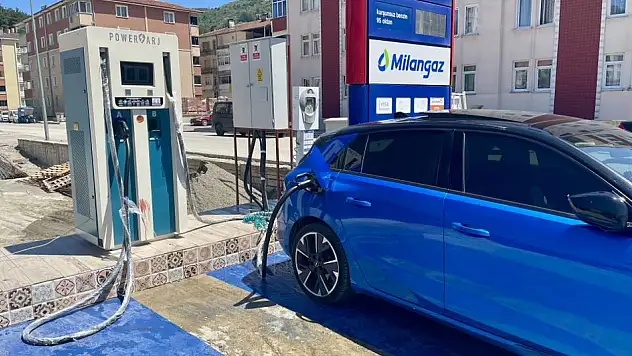 Hızlı Şarj İstasyonu Hizmete Başladı