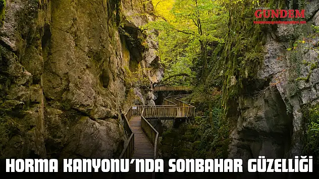 Horma Kanyonu'nda Sonbahar Güzelliği