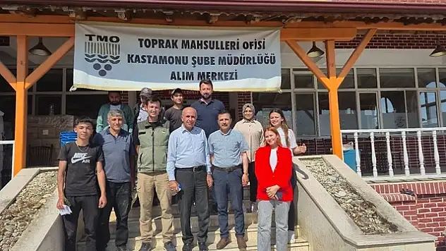 Hububat Alım Sahası Ziyaret Edildi