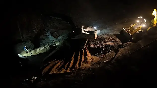 İçme Suyu Hattındaki Arıza Giderildi
