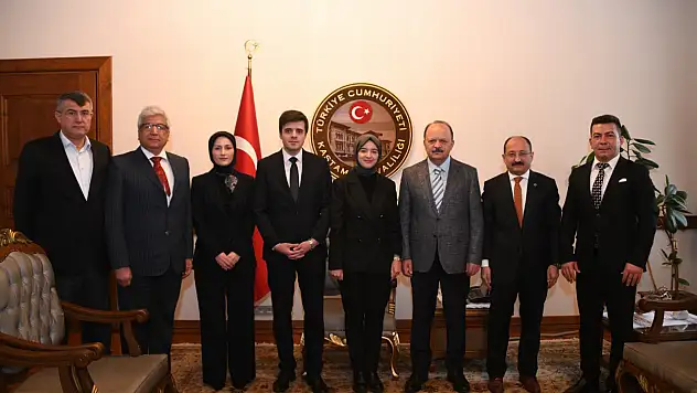 İhsangazi Eski Kaymakamı, Vali Meftun Dallı'yı Ziyaret Etti
