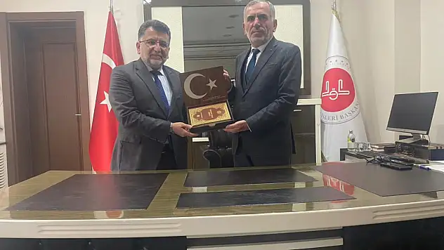 İhsangazi İlçe Müftüsü Namık Karaahmetoğlu'ndan Veda Ziyareti
