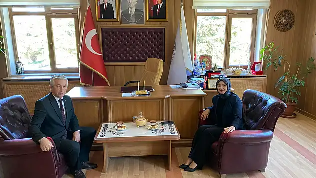 İhsangazi Kaymakamı'ndan Başkan Sağlık'a Ziyaret