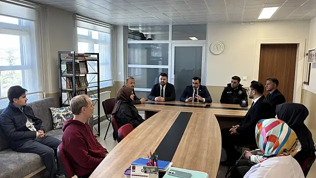 İhsangazi Kaymakamından Okullara Ziyaret