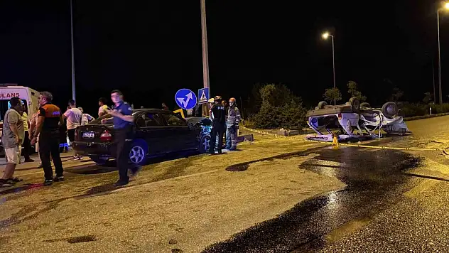 İki Otomobilin Çarpıştığı Kazada 2'si Ağır 7 Kişi Yaralandı