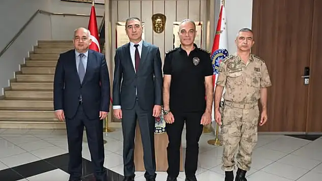 İl Emniyet Müdürü Tamer Taş'a Önemli Ziyaret