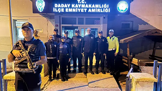İl Emniyet Müdürü Taş'tan Daday Ziyareti