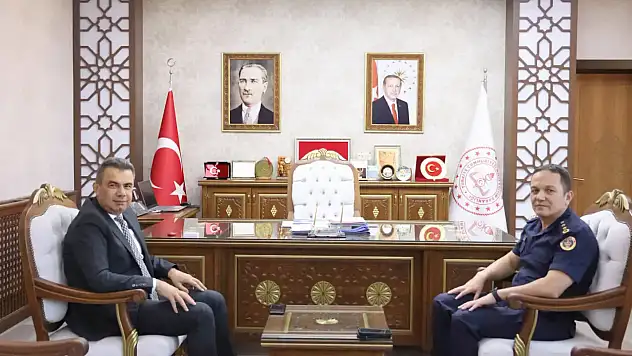 İl Jandarma Komutanı Baydar'dan Gümüş'e Ziyaret