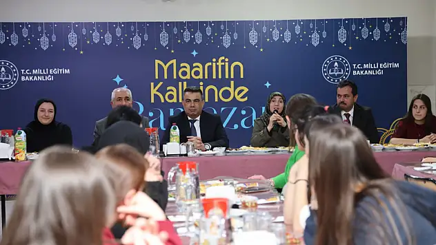 İl Milli Eğitim Müdürü Gümüş, 10 Aralık MTAL İftar Programına Katıldı