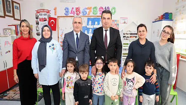 İl Milli Eğitim Müdürü Gümüş, Miniklerle Buluştu