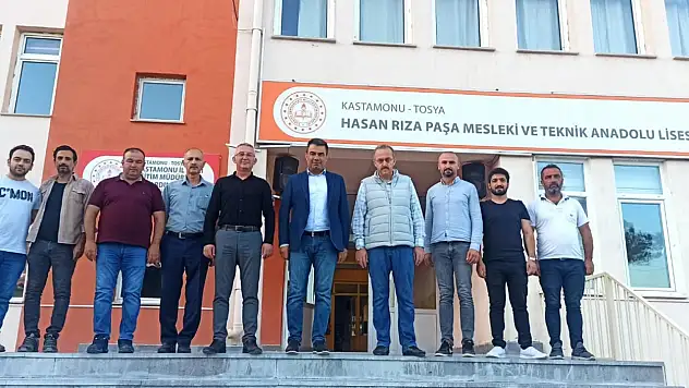İl Milli Eğitim Müdürü Gümüş'ten Tosya'ya ziyaret
