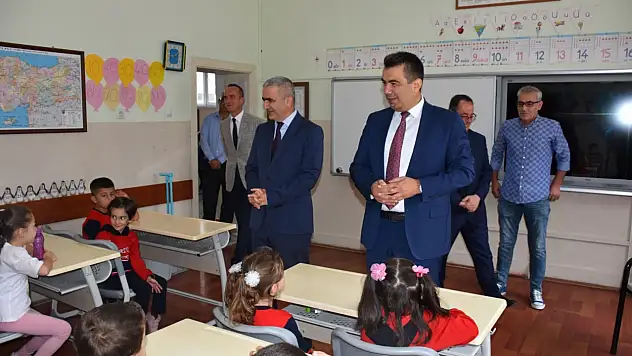 İl Milli Eğitim Müdürü Hasan Gümüş'ten ziyaret