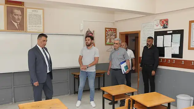 İl Millî Eğitim Müdürü Hasan Gümüş'ten Duruçay Okullarına Ziyaret