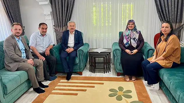 İl Müdürü Köksalan'dan Gazi Ailesine Anlamlı Ziyaret