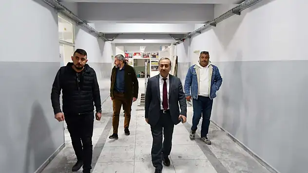 İl Müdürü Nevzat Akbaş'tan okul incelemeleri
