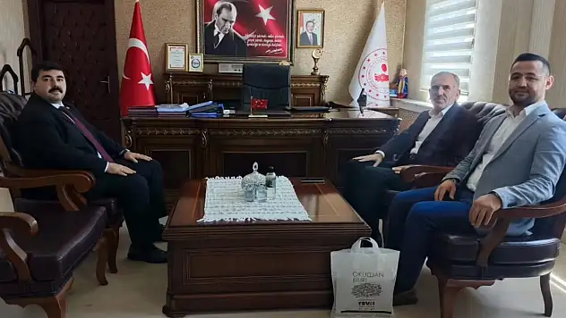 İl Müftüsü Bekir Derin'den Kaymakam Tulga'ya Hayırlı Olsun Ziyareti