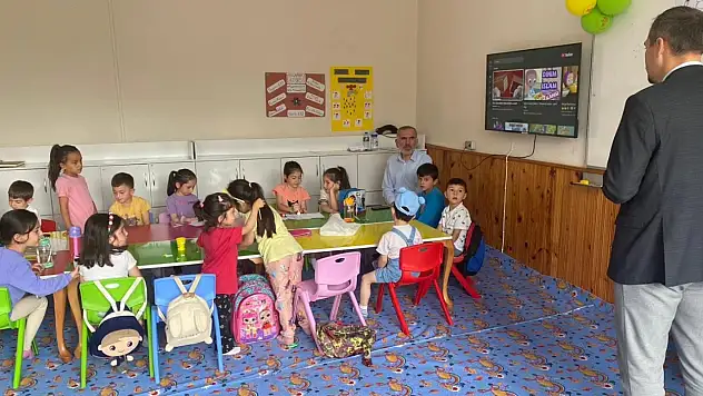 İl Müftüsü Bekir Derin, Küre'de Yaz Kur'an Kurslarını Ziyaret Etti