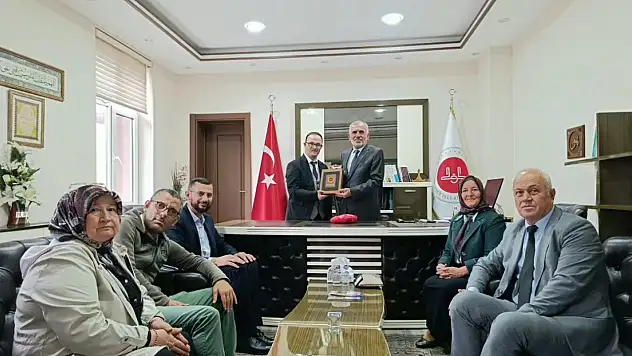 İl Müftüsü Derin'e Taziye Ziyareti Gerçekleştirildi