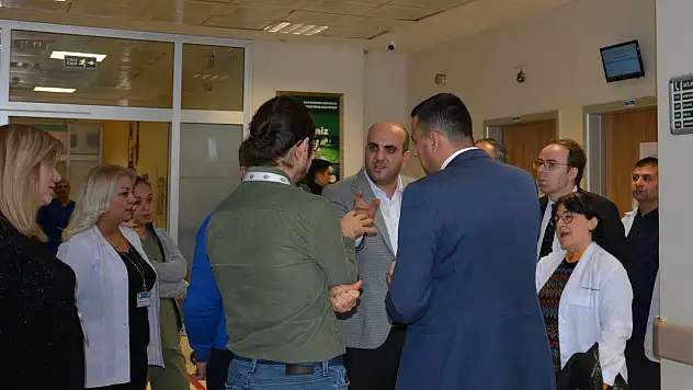 İl Sağlık Müdürü Derdiyok, Hastanedeki Sorunlara El Attı
