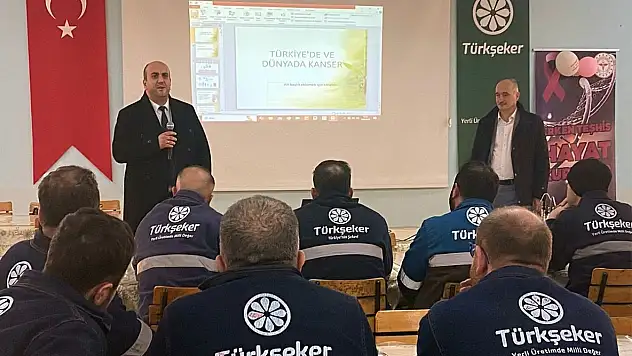 İl Sağlık Müdürü Derdiyok'tan Şeker Fabrikası'na Ziyaret