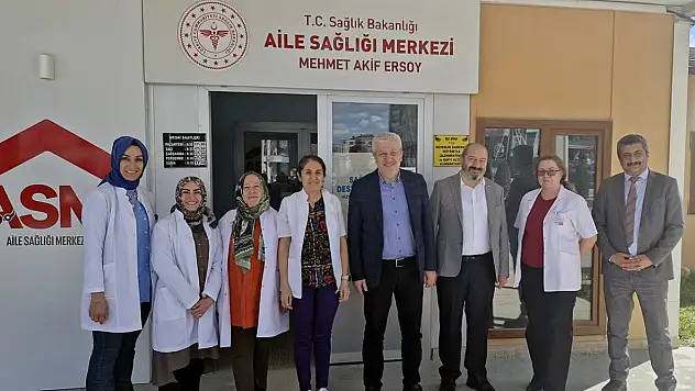 İl Sağlık Müdürü'nden ASM Ziyareti