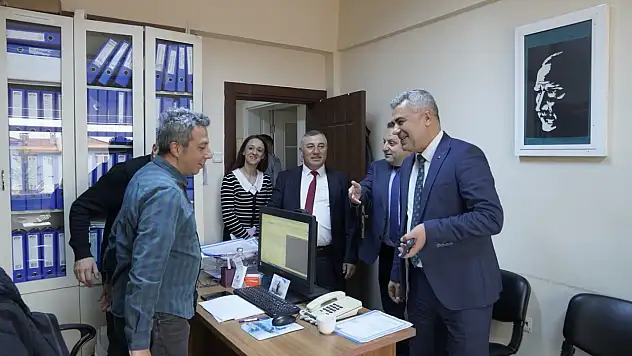 İl Tarım ve Orman Müdürlüğünde Bayramlaşma Programı Düzenlendi