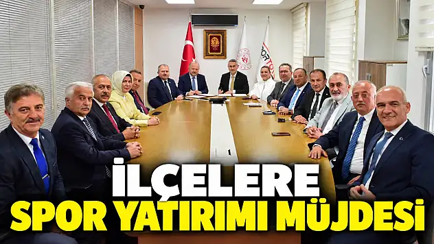İlçelere Spor Yatırımı Müjdesi