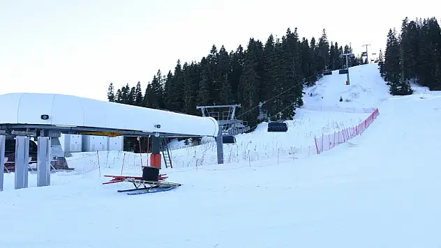Ilgaz'da Kar Kalınlığı 17 Santimetre Oldu