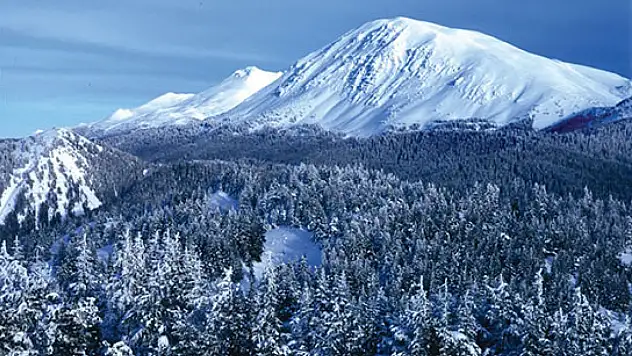 Ilgaz'da Kar Kalınlığı 6 Santimetreye Düştü