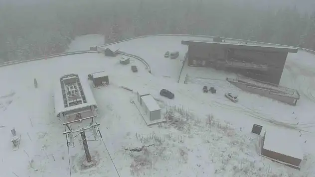 Ilgaz Dağı Beyaza Büründü