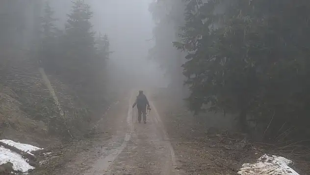 Ilgaz Dağı'nda Sis Etkili Oldu