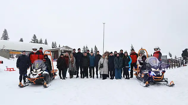 Ilgaz Kayak Merkezi'nde Anlamlı Buluşma