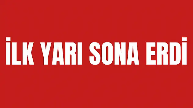 İlk yarı sonucu: Etimesgut Belediyespor 1-1 GMG Kastamonuspor