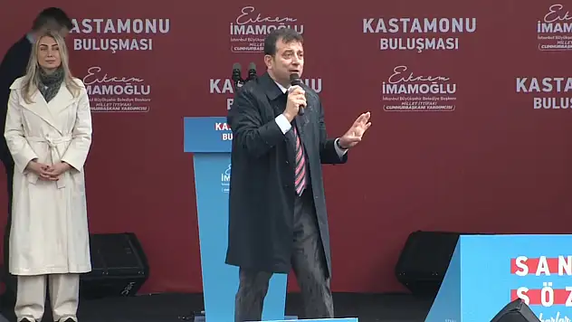 Ekrem İmamoğlu Kastamonu'da