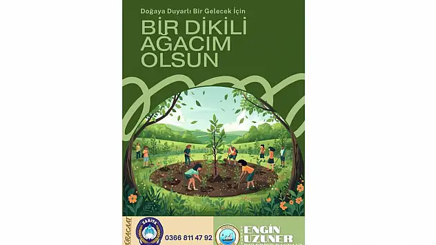 İnebolu Belediyesi'nden Fidan Kampanyası