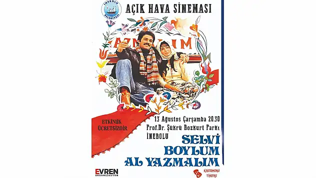 İnebolu'da Açık Hava Sineması Coşkusu