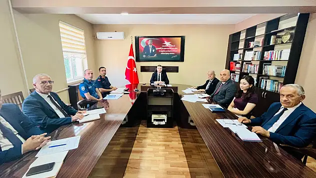 İnebolu'da Eğitim-Öğretim Asayiş Toplantısı Yapıldı